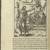 Images, Lyon, 1581 - 20 : Jupiter sur un trône d'après Martianus Capella