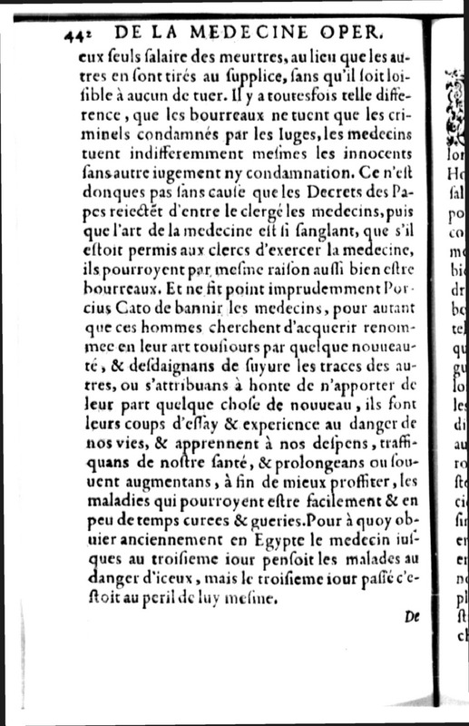 Declamation sur l'incertitude, vanité et abus des sciences