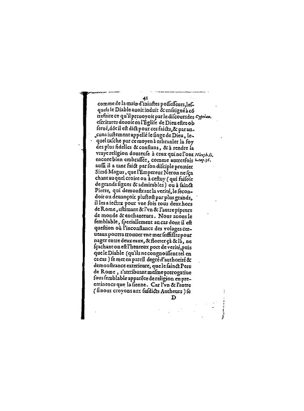 Declamation contre l'erreur execrable des maleficiers