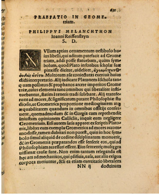 Liber Selectarum Declamationum Philippi Melanthonis