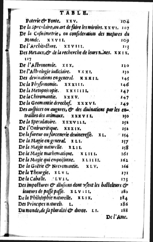 Declamation sur l'incertitude, vanité et abus des sciences