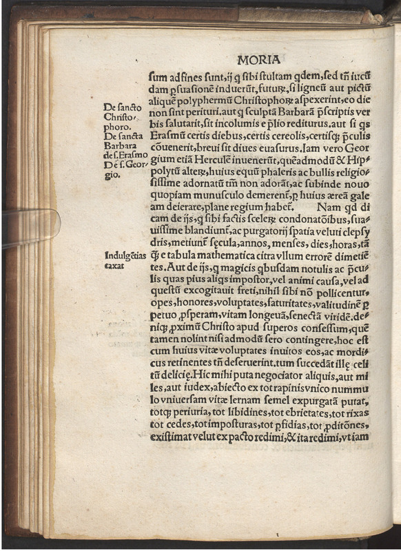 Moriae encomivm Erasmi Roterodami declamatio
