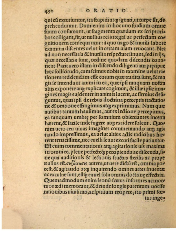 Liber Selectarum Declamationum Philippi Melanthonis