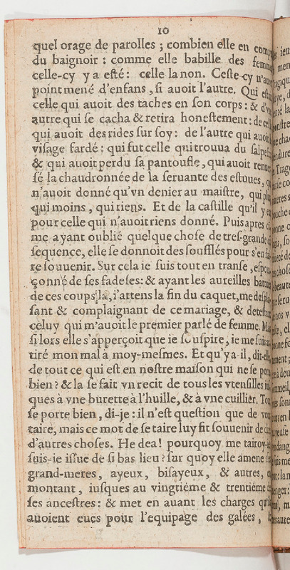 Plaidoyer d'un mary desesperé pour l'estrange et admirable caquet de sa femme