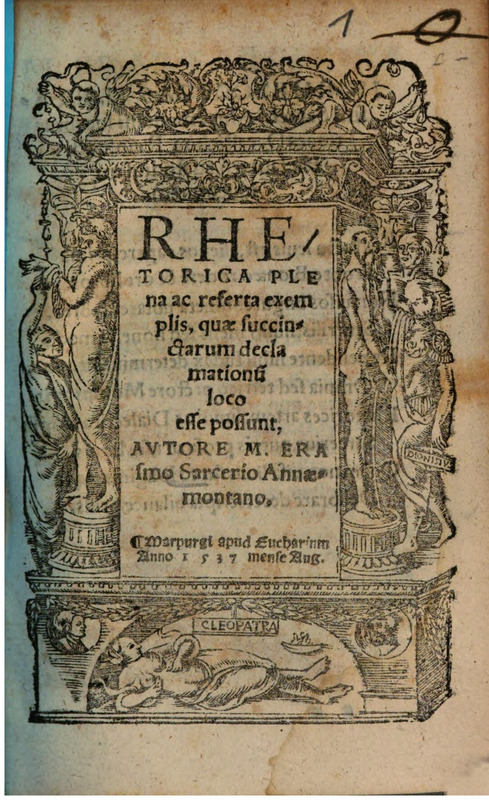 Rhetorica Plena ac referta exemplis