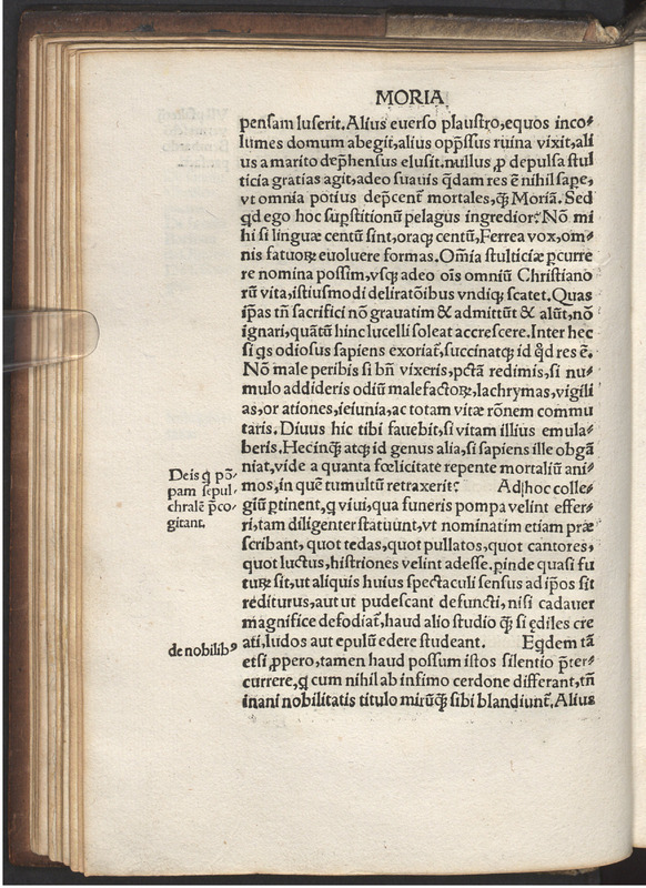 Moriae encomivm Erasmi Roterodami declamatio