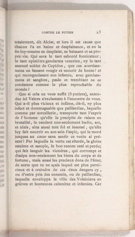Trois déclamations esquelles l'Ivrongne, le Putier et le Joueur de Dez débattent Trois déclamations esquelles l'Ivrongne, le Putier et le Joueur de Dez débattent