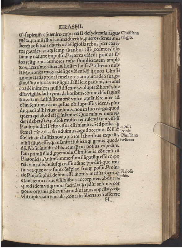 Moriae encomivm Erasmi Roterodami declamatio