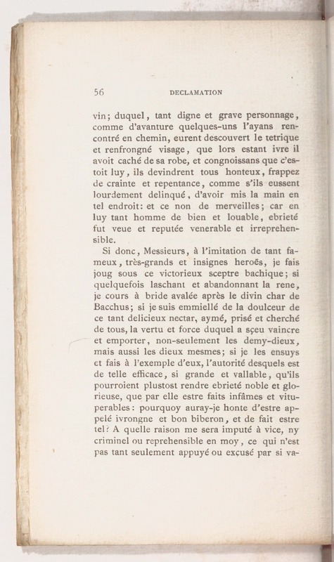 Trois déclamations esquelles l'Ivrongne, le Putier et le Joueur de Dez débattent Trois déclamations esquelles l'Ivrongne, le Putier et le Joueur de Dez débattent