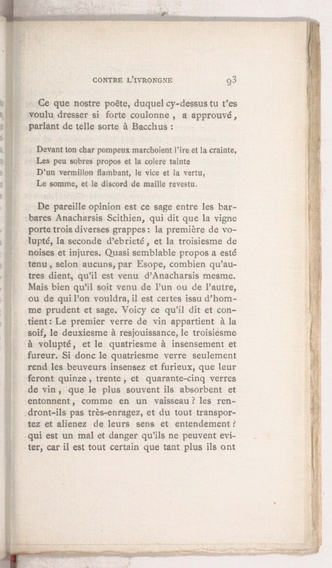 Trois déclamations esquelles l'Ivrongne, le Putier et le Joueur de Dez débattent Trois déclamations esquelles l'Ivrongne, le Putier et le Joueur de Dez débattent