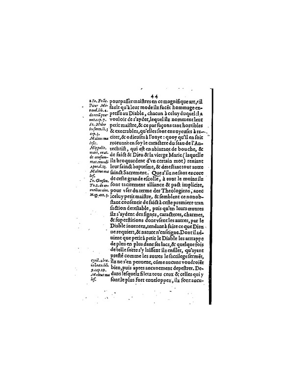 Declamation contre l'erreur execrable des maleficiers