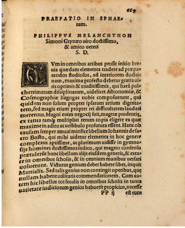 Liber Selectarum Declamationum Philippi Melanthonis
