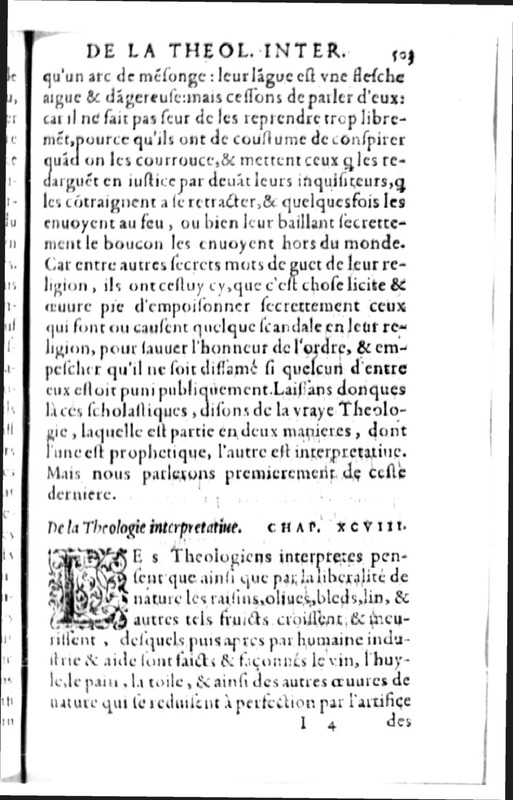 Declamation sur l'incertitude, vanité et abus des sciences