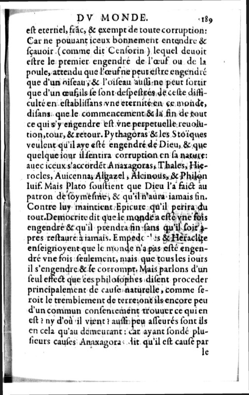 Declamation sur l'incertitude, vanité et abus des sciences