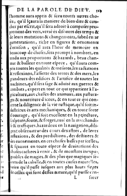 Declamation sur l'incertitude, vanité et abus des sciences