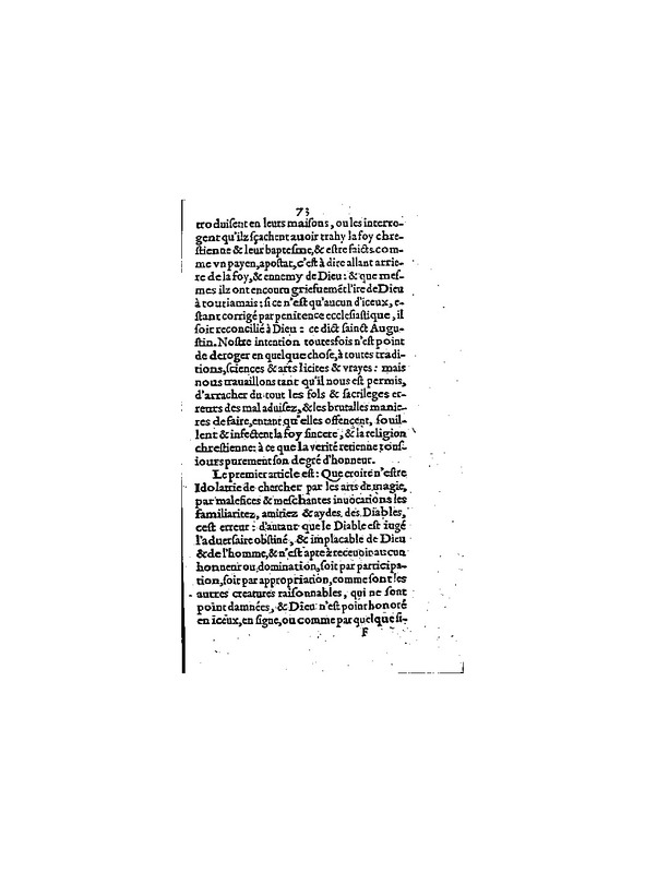 Declamation contre l'erreur execrable des maleficiers