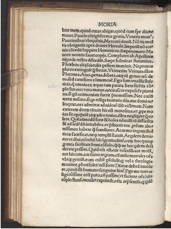 Moriae encomivm Erasmi Roterodami declamatio