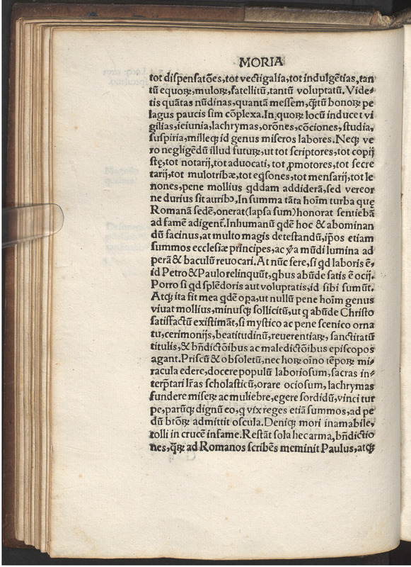 Moriae encomivm Erasmi Roterodami declamatio