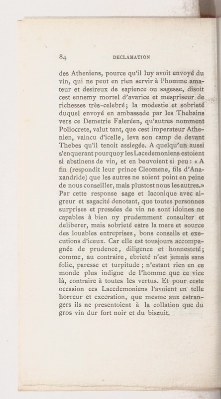 Trois déclamations esquelles l'Ivrongne, le Putier et le Joueur de Dez débattent Trois déclamations esquelles l'Ivrongne, le Putier et le Joueur de Dez débattent
