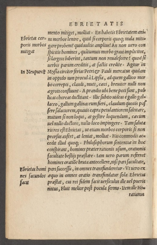 Declamatio in laudem ebrietatis