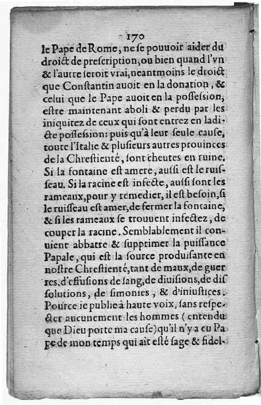 La Mensongière donation