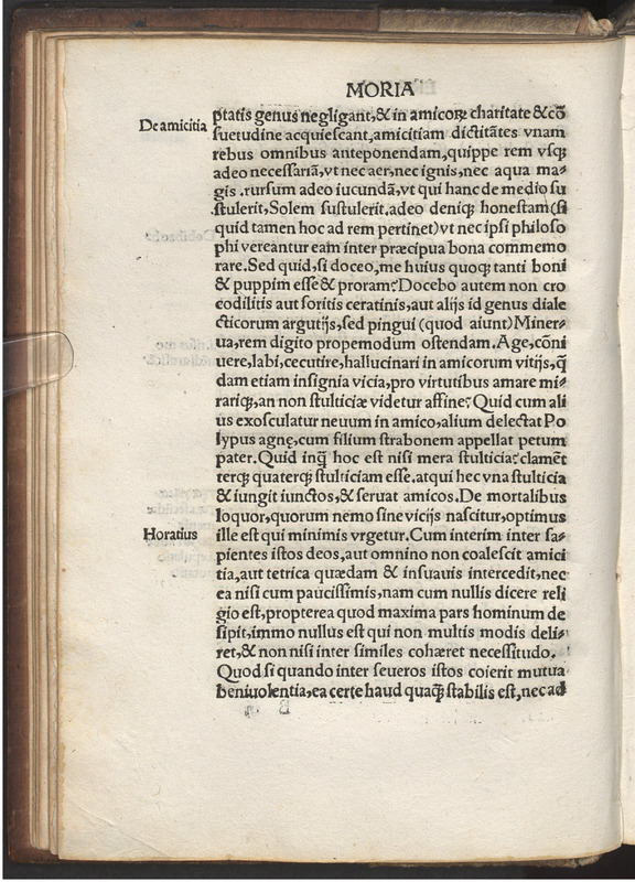 Moriae encomivm Erasmi Roterodami declamatio