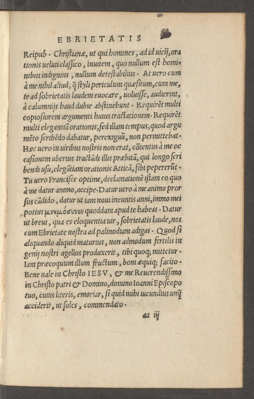 Declamatio in laudem ebrietatis