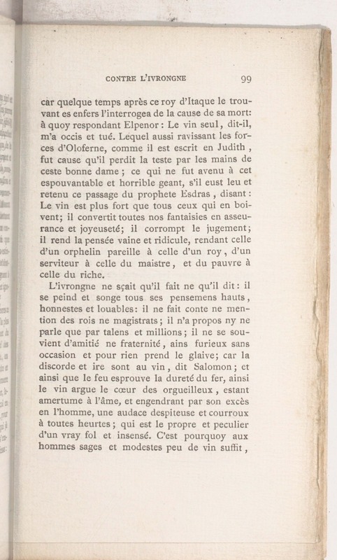 Trois déclamations esquelles l'Ivrongne, le Putier et le Joueur de Dez débattent Trois déclamations esquelles l'Ivrongne, le Putier et le Joueur de Dez débattent