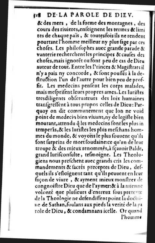 Declamation sur l'incertitude, vanité et abus des sciences