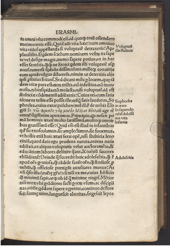 Moriae encomivm Erasmi Roterodami declamatio