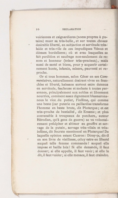 Trois déclamations esquelles l'Ivrongne, le Putier et le Joueur de Dez débattent Trois déclamations esquelles l'Ivrongne, le Putier et le Joueur de Dez débattent