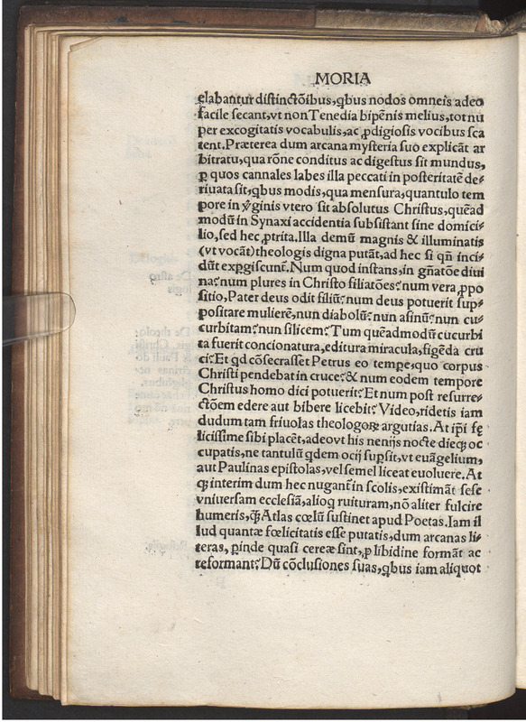 Moriae encomivm Erasmi Roterodami declamatio Moriae encomivm Erasmi Roterodami declamatio