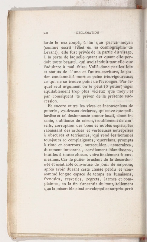 Trois déclamations esquelles l'Ivrongne, le Putier et le Joueur de Dez débattent Trois déclamations esquelles l'Ivrongne, le Putier et le Joueur de Dez débattent