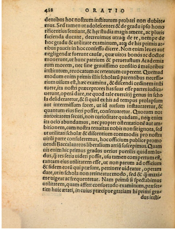 Liber Selectarum Declamationum Philippi Melanthonis