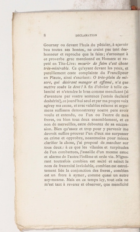 Trois déclamations esquelles l'Ivrongne, le Putier et le Joueur de Dez débattent Trois déclamations esquelles l'Ivrongne, le Putier et le Joueur de Dez débattent