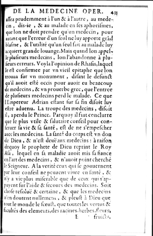 Declamation sur l'incertitude, vanité et abus des sciences