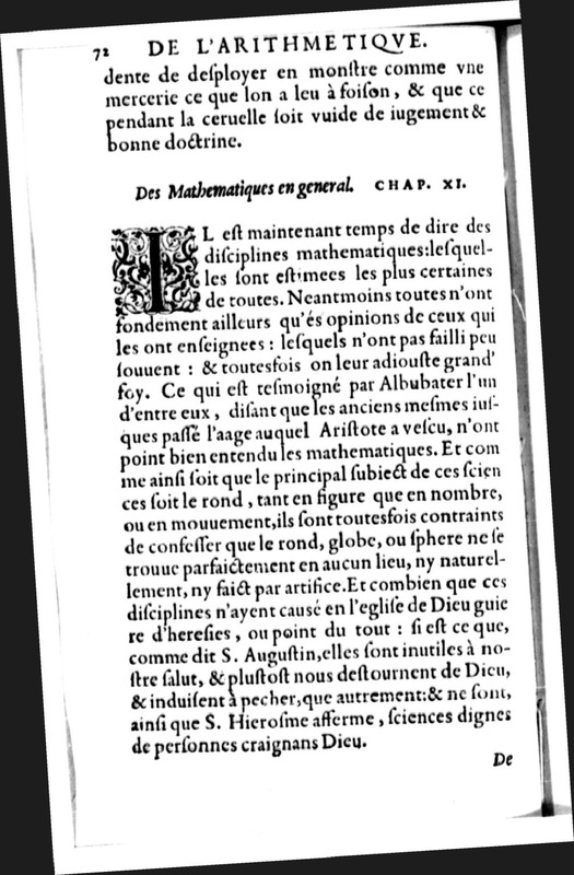 Declamation sur l'incertitude, vanité et abus des sciences