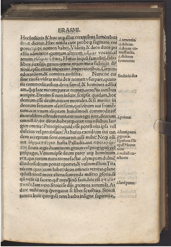 Moriae encomivm Erasmi Roterodami declamatio