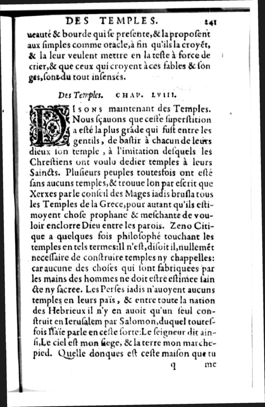 Declamation sur l'incertitude, vanité et abus des sciences
