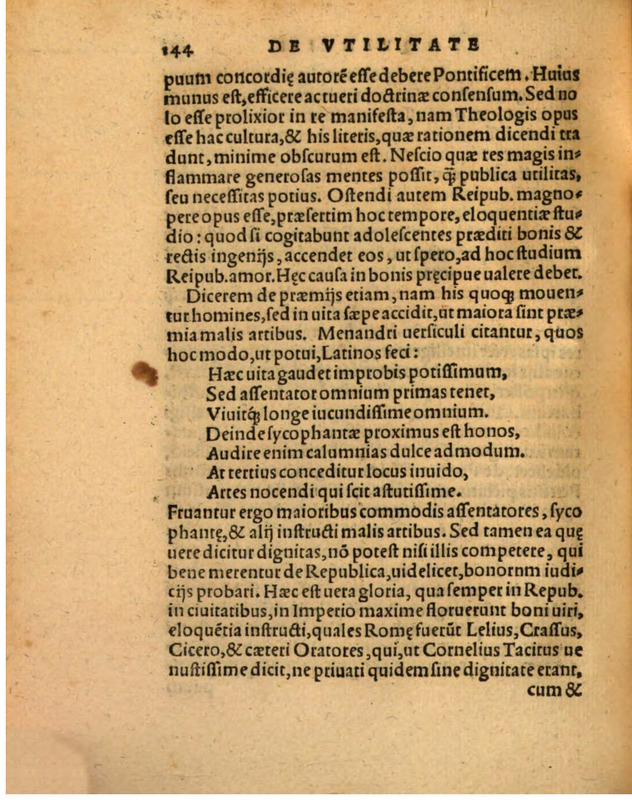 Liber Selectarum Declamationum Philippi Melanthonis