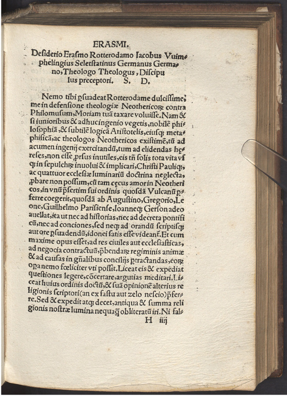 Moriae encomivm Erasmi Roterodami declamatio