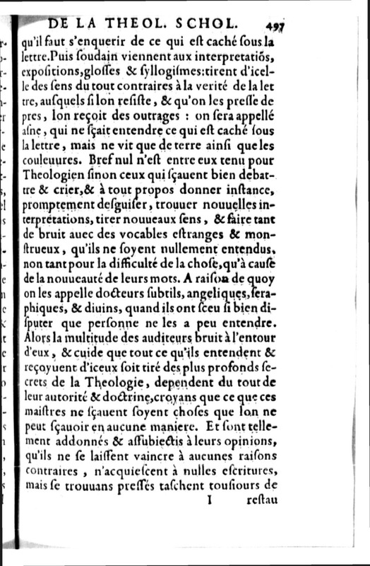 Declamation sur l'incertitude, vanité et abus des sciences Declamation sur l'incertitude, vanité et abus des sciences