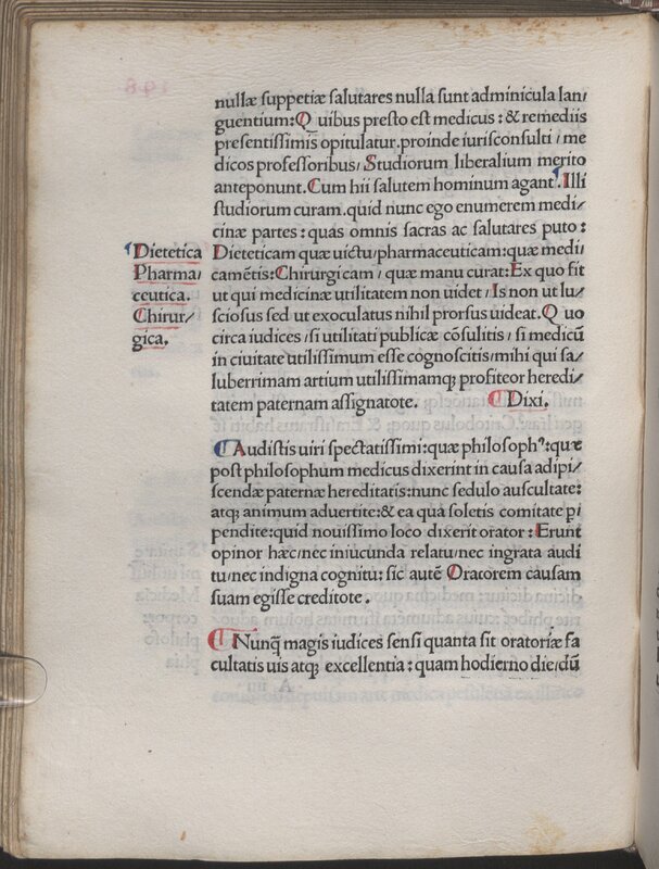 Declamatio Philosophi Medici Oratoris