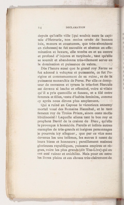 Trois déclamations esquelles l'Ivrongne, le Putier et le Joueur de Dez débattent Trois déclamations esquelles l'Ivrongne, le Putier et le Joueur de Dez débattent
