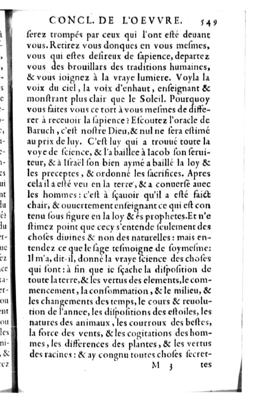 Declamation sur l'incertitude, vanité et abus des sciences
