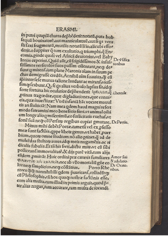 Moriae encomivm Erasmi Roterodami declamatio