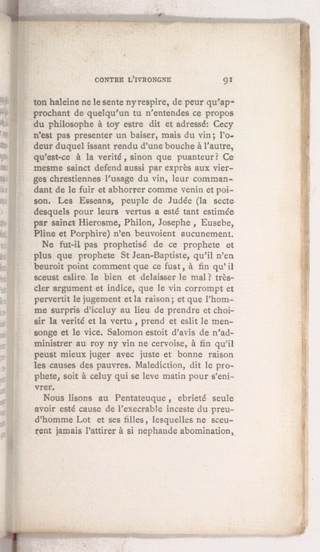 Trois déclamations esquelles l'Ivrongne, le Putier et le Joueur de Dez débattent Trois déclamations esquelles l'Ivrongne, le Putier et le Joueur de Dez débattent