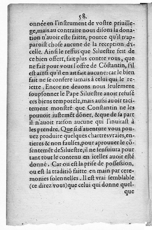 La Mensongière donation