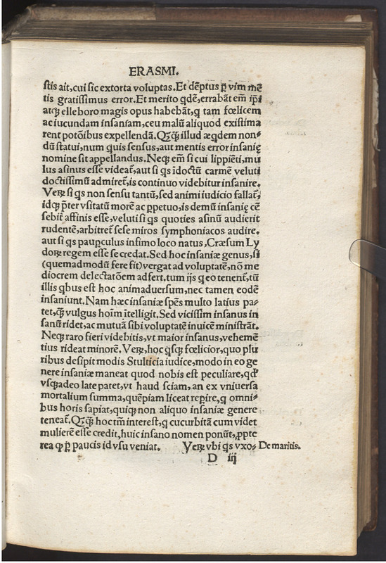 Moriae encomivm Erasmi Roterodami declamatio