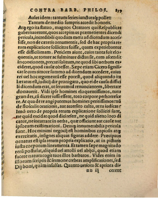Liber Selectarum Declamationum Philippi Melanthonis